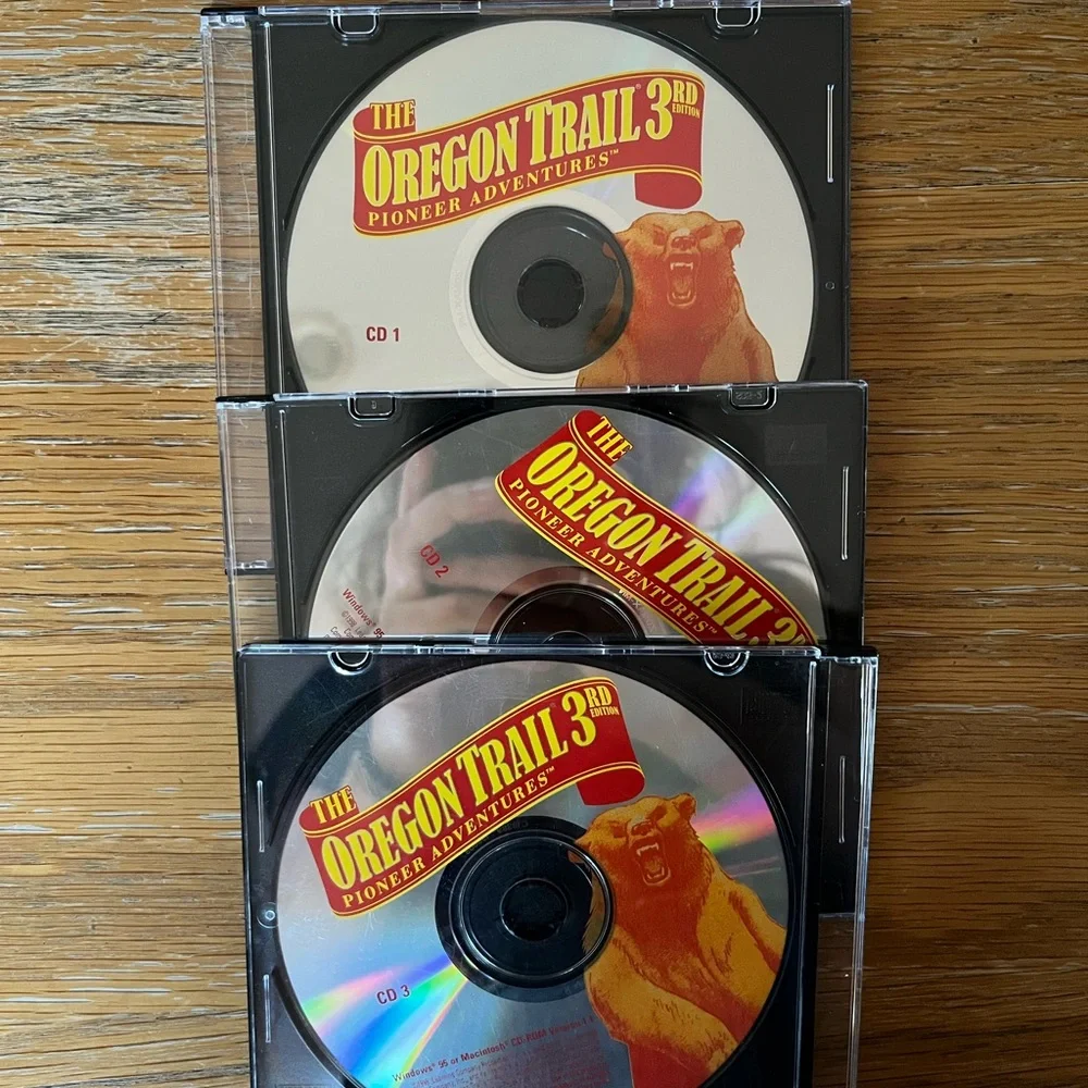 The Oregon Trail Educational PC CD-ROM